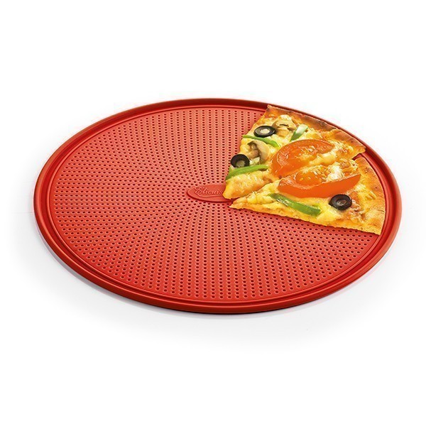 Plaque pizza perforée renforcée - Elicuisine
